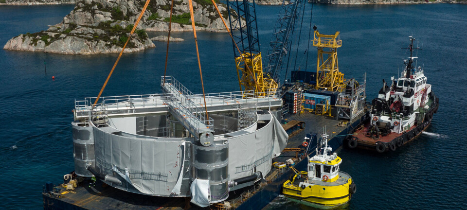 Prefab RAS installed at Norwegian smolt facility