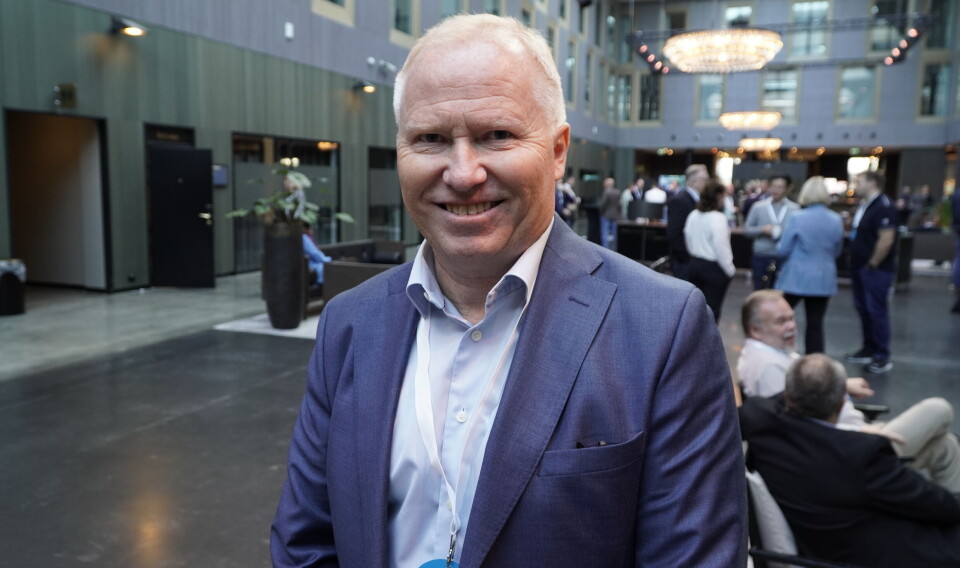 Knut Nesse, chief executive of Akva Group, was able to report a rise in operating profit.