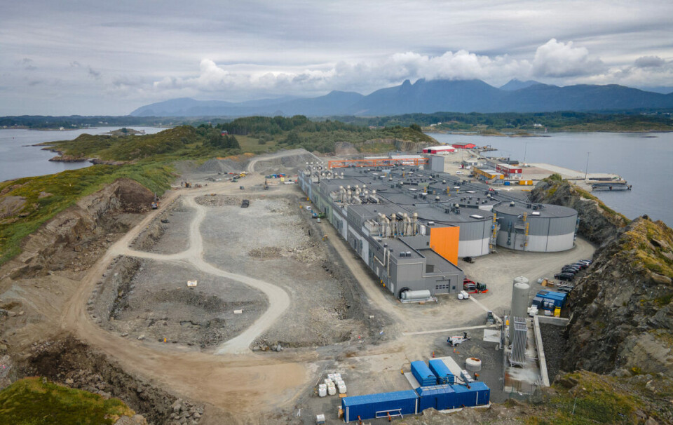 Salmon Evolution will build phase 2 on the land on the left of the existing 8,000-tonnes HOG facility.