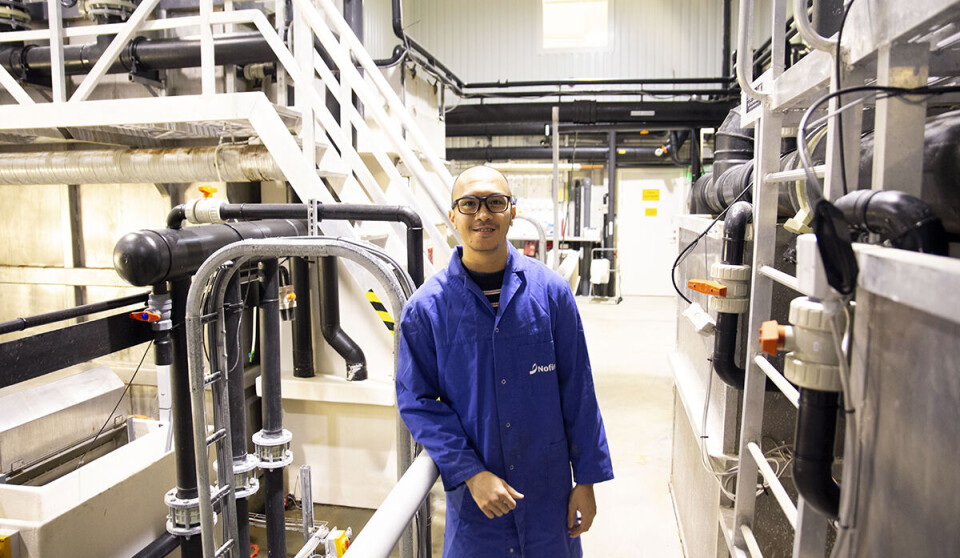 Carlo C Lazado leads the H2Salar project.