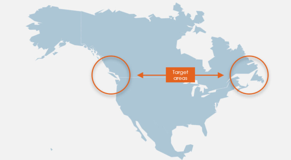 Salmon Evolution says it is in advanced negotiations for a site that fits its requirements in North America.