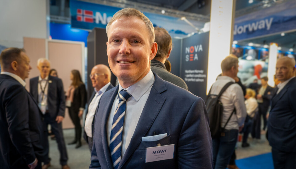 Mowi chief executive Ivan Vindheim. Since 2018, 'we will have grown our farming volumes by as much as 125,000 tonnes by 2024', he said.