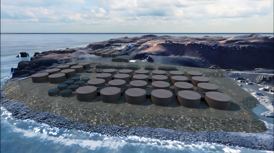 The hybrid flow-through salmon farm planned by Laxey, which aims to produce 27,000 tonnes HOG annually.