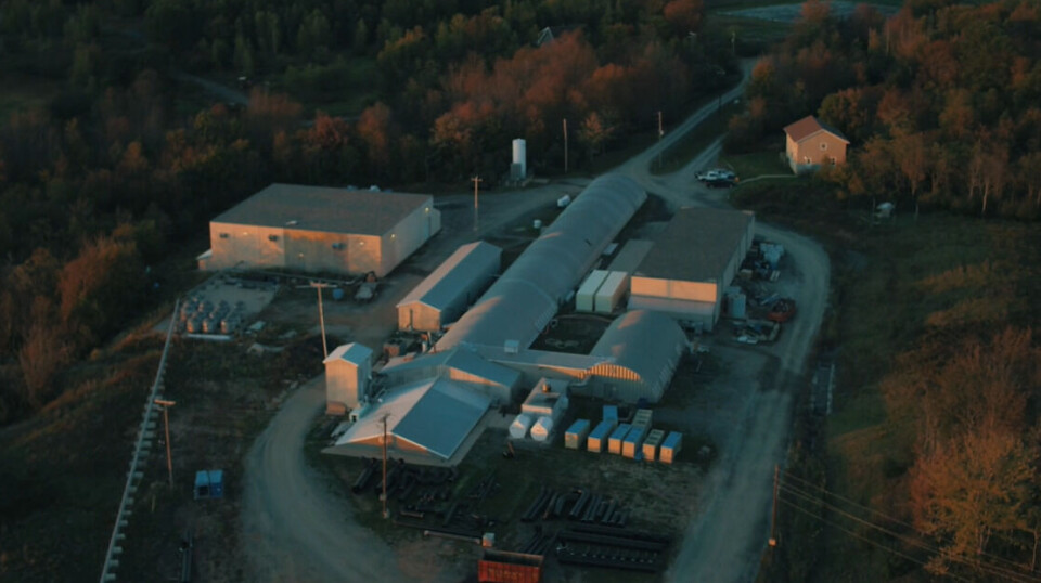 The Sustainable Blue facility in Nova Scotia.