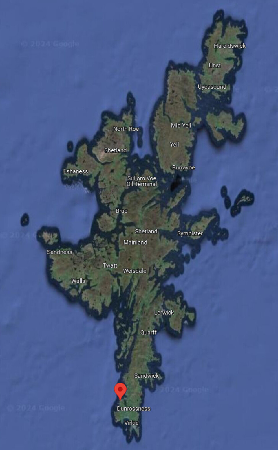 The location of the NMS site.