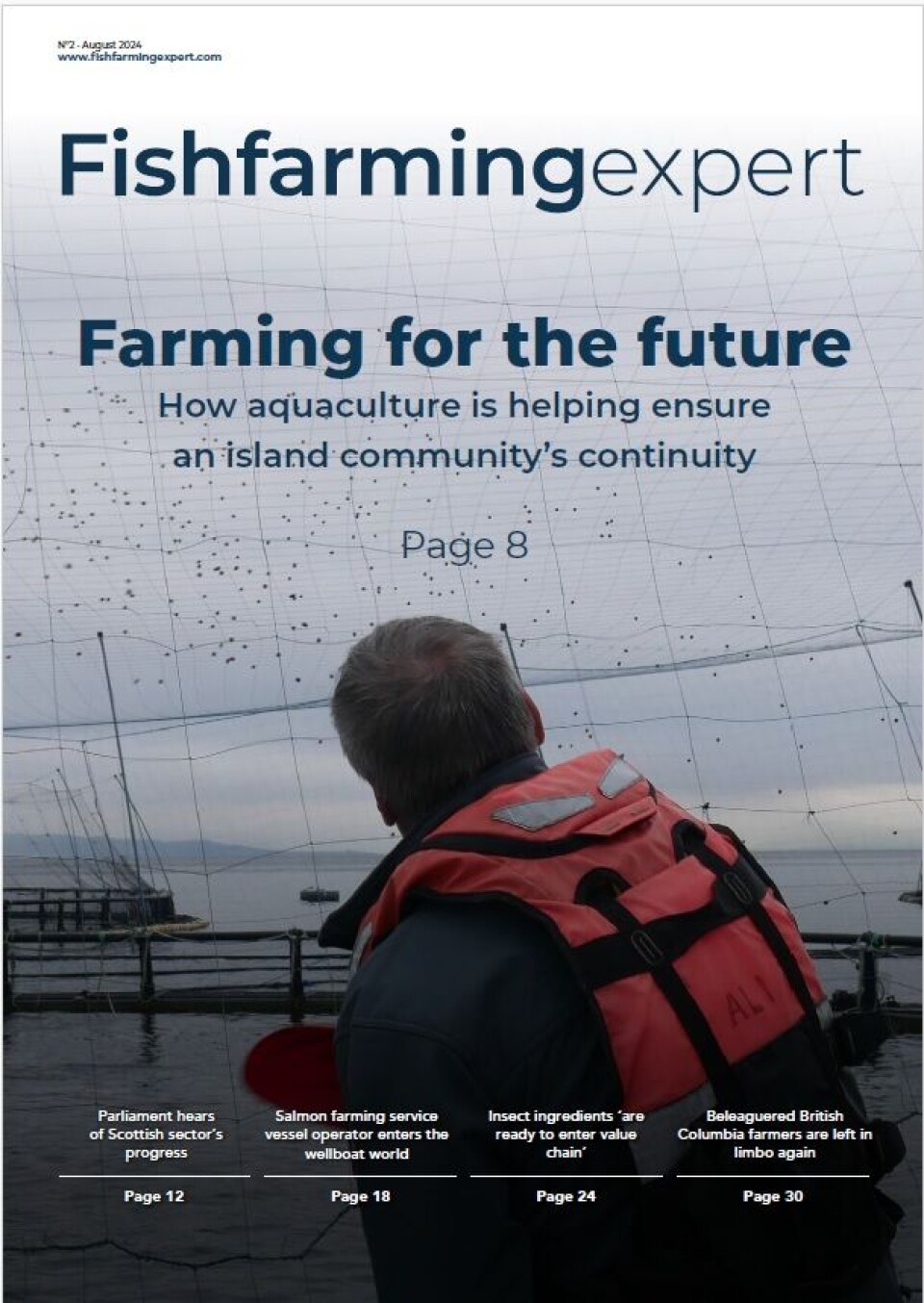 Read the article in the current edition of Fish Farming Expert magazine, available online on the FFE homepage, and in print at Aqua 2024 in Copenhagen later this month.