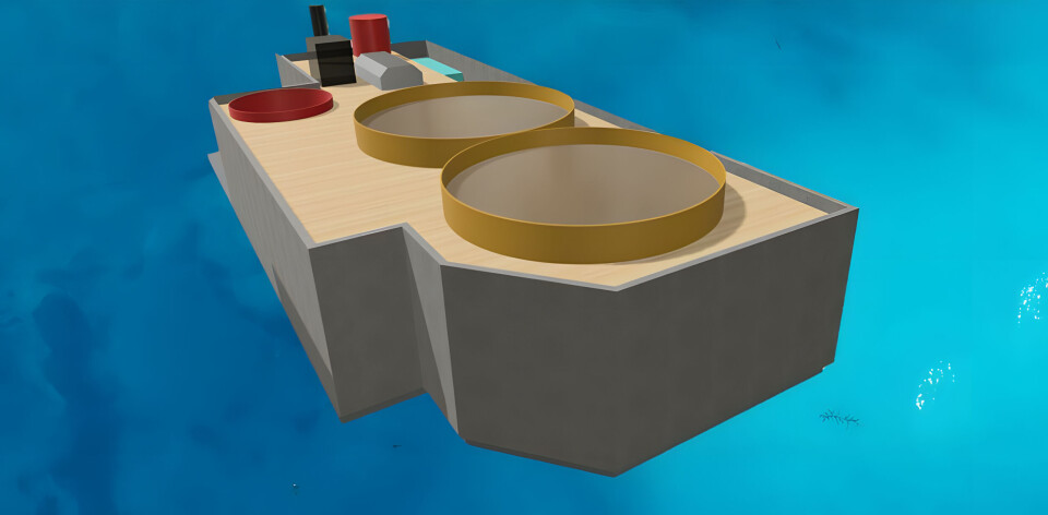 A compact RAS designed by Dutch company Landing Aquaculture for the production of salmon as part of an aquaponics system.