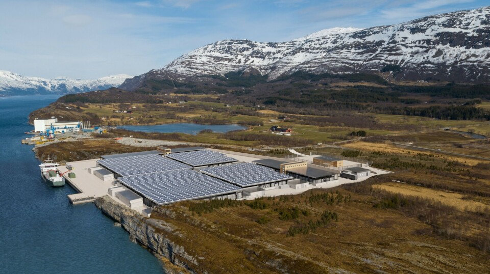 This is how the facility is envisioned when fully developed. It will use only solar and hydro power.