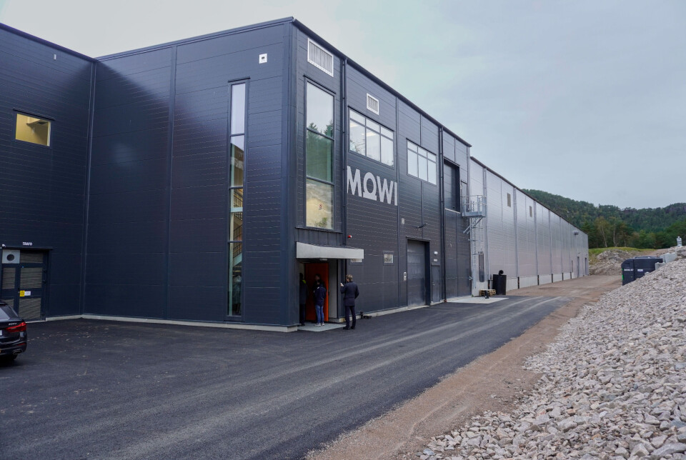 Up to 10 million smolts can be produced annually at Mowi's large facility in Imarsundet.