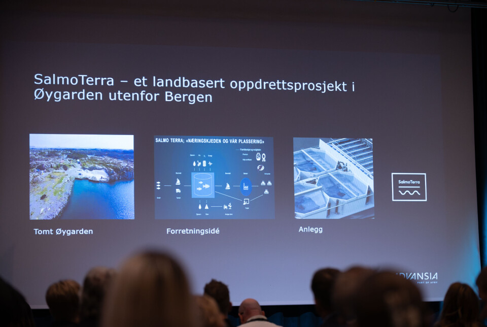 A slide from Harald Fiksdal's presentation.