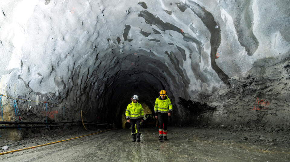 The intake and outlet water pathways will be able to support future production of 40,000 tons of salmon at Kvalnes.
