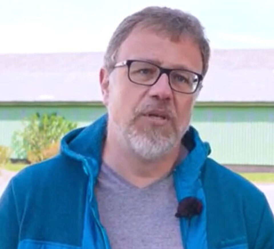 Dr Stephan Ende, ShrimpWiz project coordinator at AWI.
