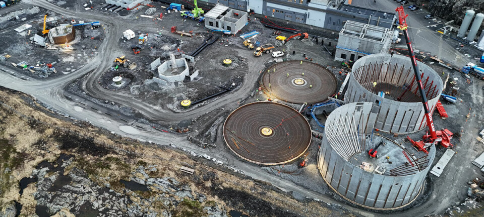 A picture of progress: phase 2 of Salmon Evolution facility begins to take shape