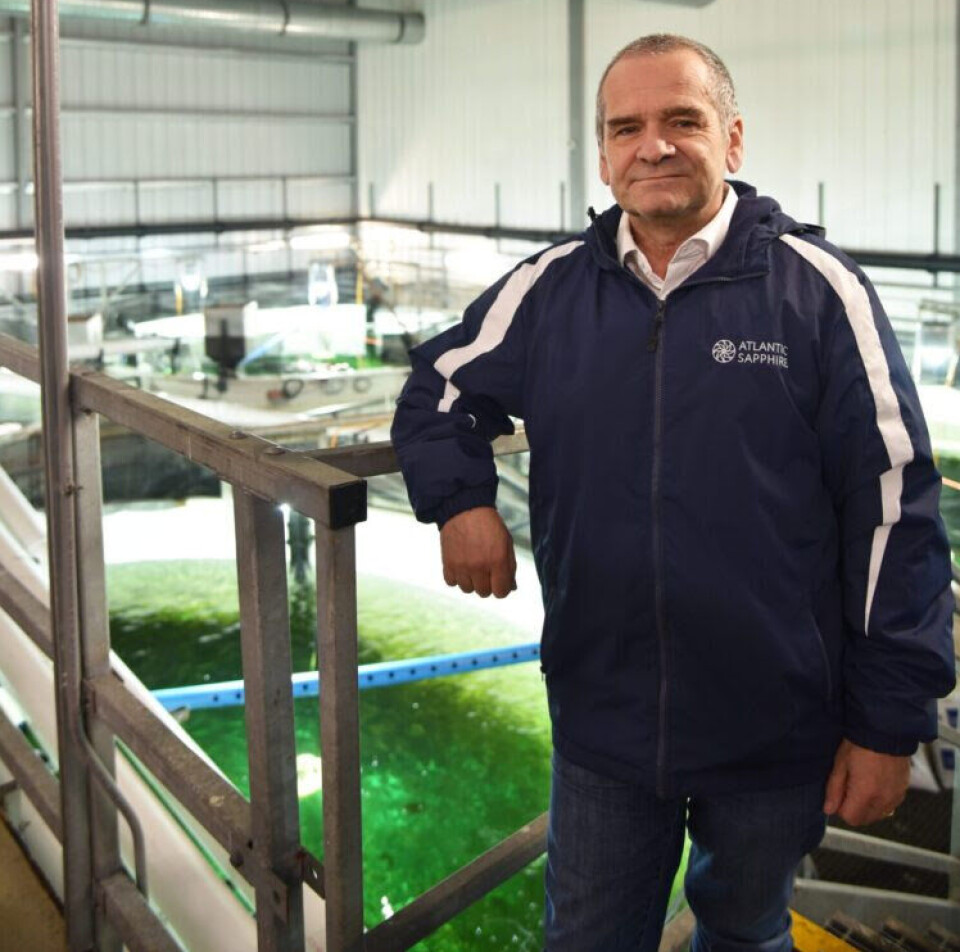 Pedro Courard, chief executive of Atlantic Sapphire