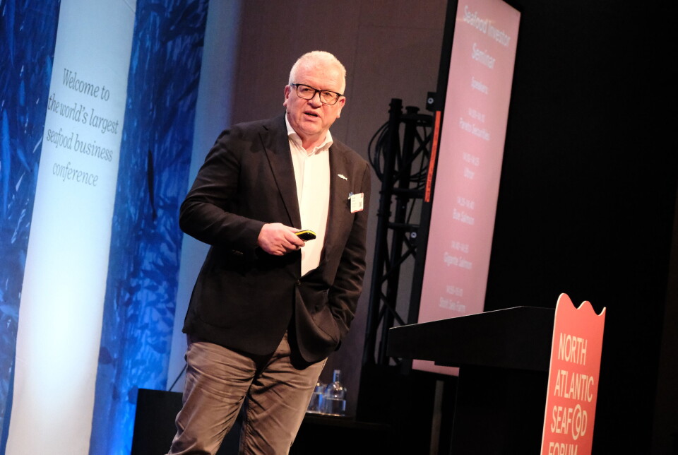 Vincent Erenst, CEO of The Kingfish Company, recently gave a presentation about the company at the NASF conference in Bergen.