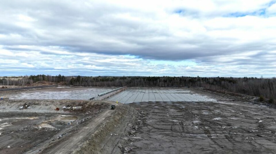 The current condition of the GNS site at the Katahdin industrial park at Millinocket, northern Maine.