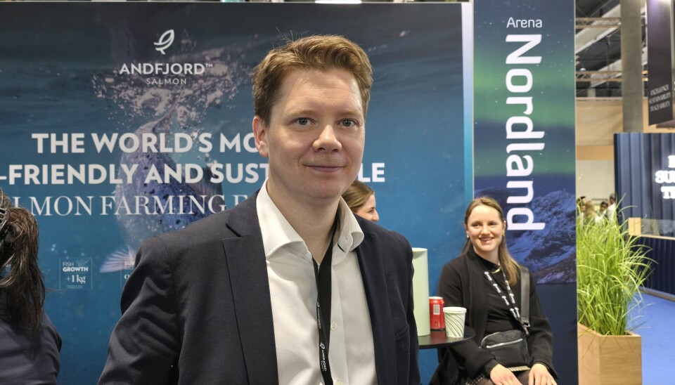Andfjord Salmon chief executive Martin Rasmussen.