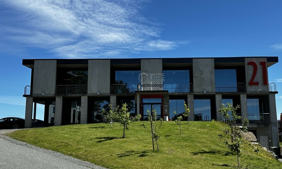 Pure Salmon Technology's head office is located in Hangarveien in Sandefjord.