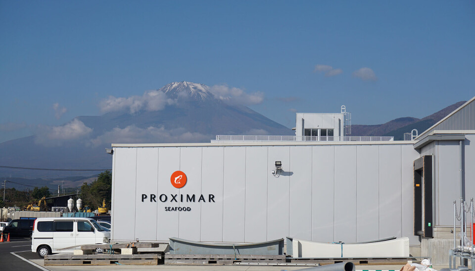 Proximar Seafood’s facility offers views of Japan’s most iconic mountain, Mount Fuji.