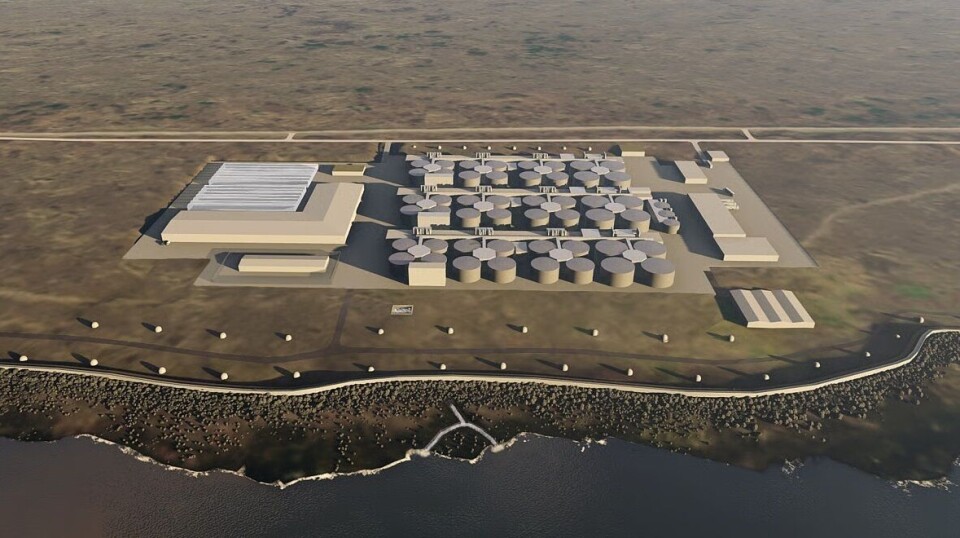 It's quiet at the construction site, where there is currently no visible activity – only a sign marks the spot. Here you can see a render of what the planned facility will look like.