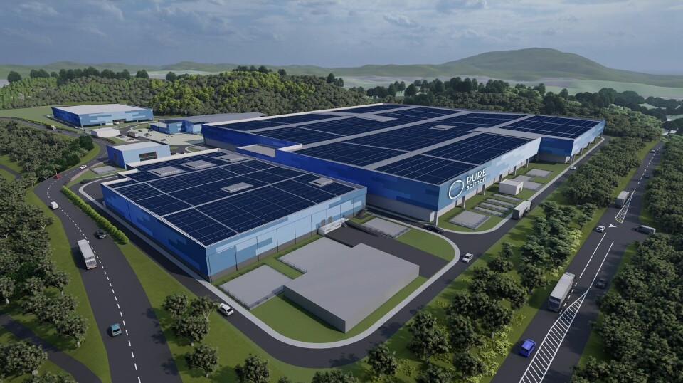 How the Pure Salmon Japan facility will look.