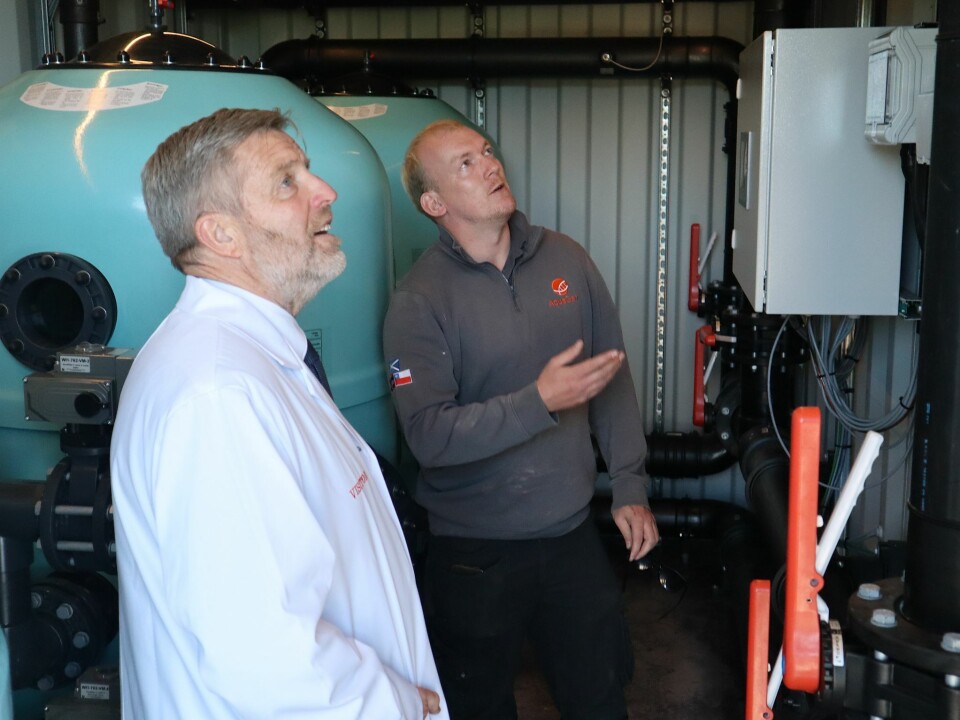 Finlay Carson, MSP, was given a tour of the facility after the formal opening.