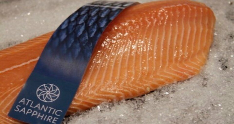 Atlantic Sapphire harvested three times the volume of fish in Q1 as it did in the previous quarter.